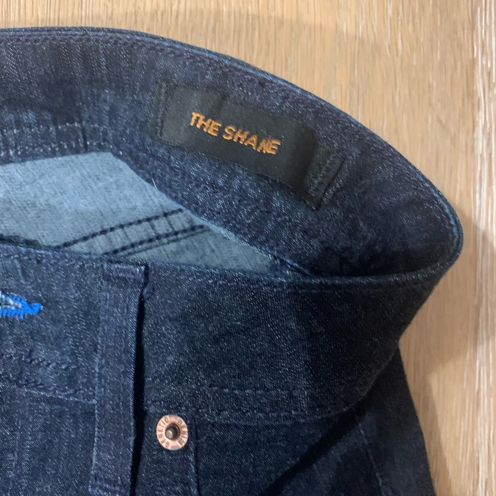 Genetic Denim The Shane Skinny Jeans 28 Dark Blue